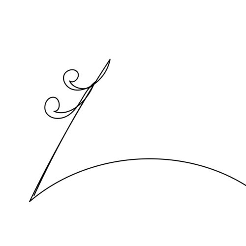 Line Art Musical Note Symbol. One Continuous Outline Music Sound Icon. Doodle Curved Outline Thin Stroke Contour Drawing. Clasical Note Style.